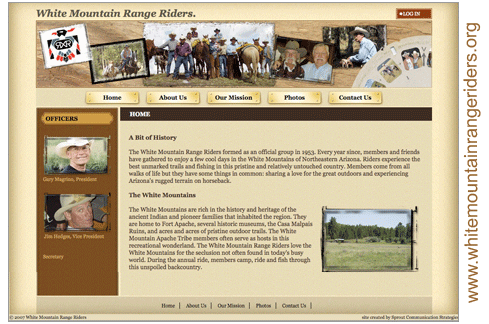 White Mountain Range Riders